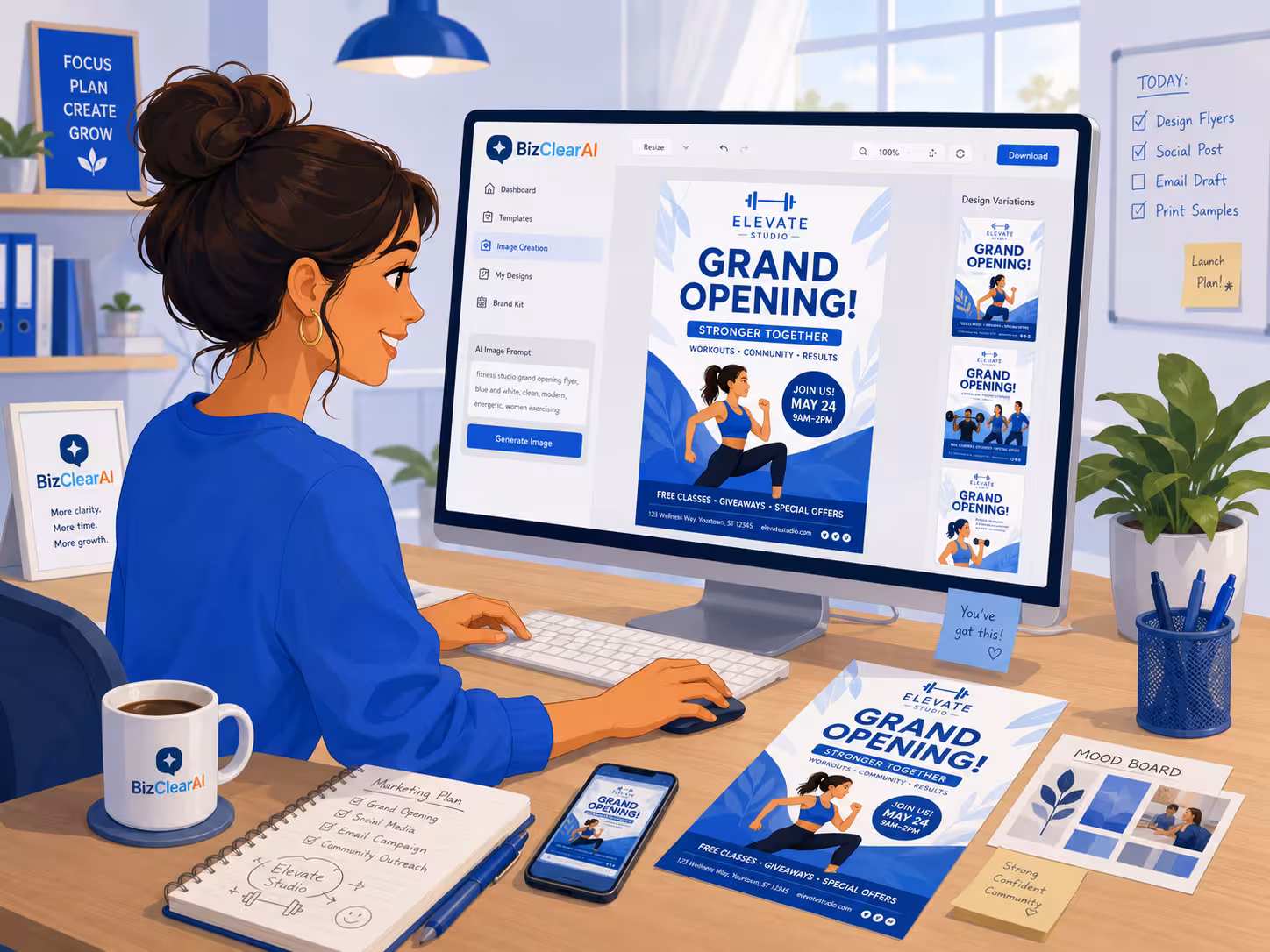 How Small Businesses Can Use AI Image Generation Without Hiring a Designer